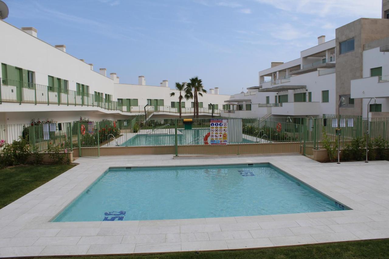 Ocean Apartament !! 1ª Linea Del Mar, Piscina, Parking, Wifi Mojácar Eksteriør billede