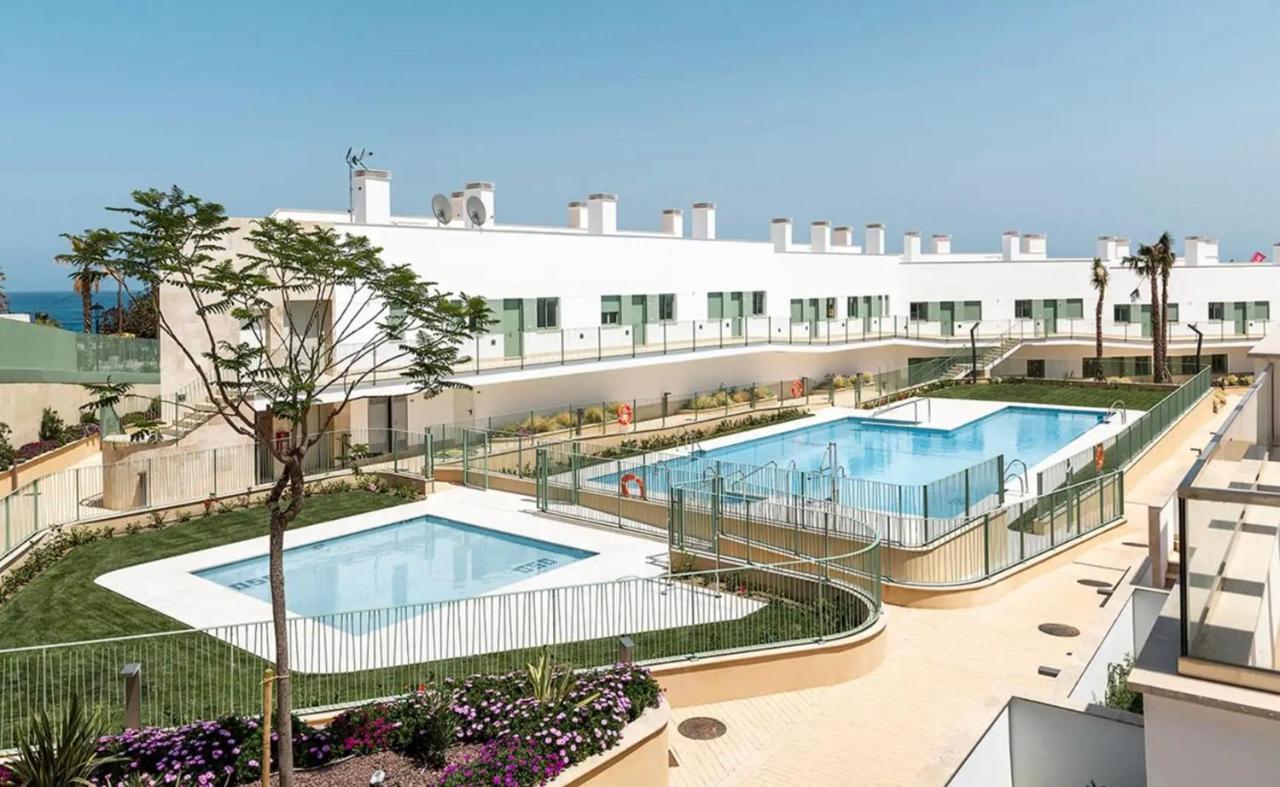 Ocean Apartament !! 1ª Linea Del Mar, Piscina, Parking, Wifi Mojácar Eksteriør billede