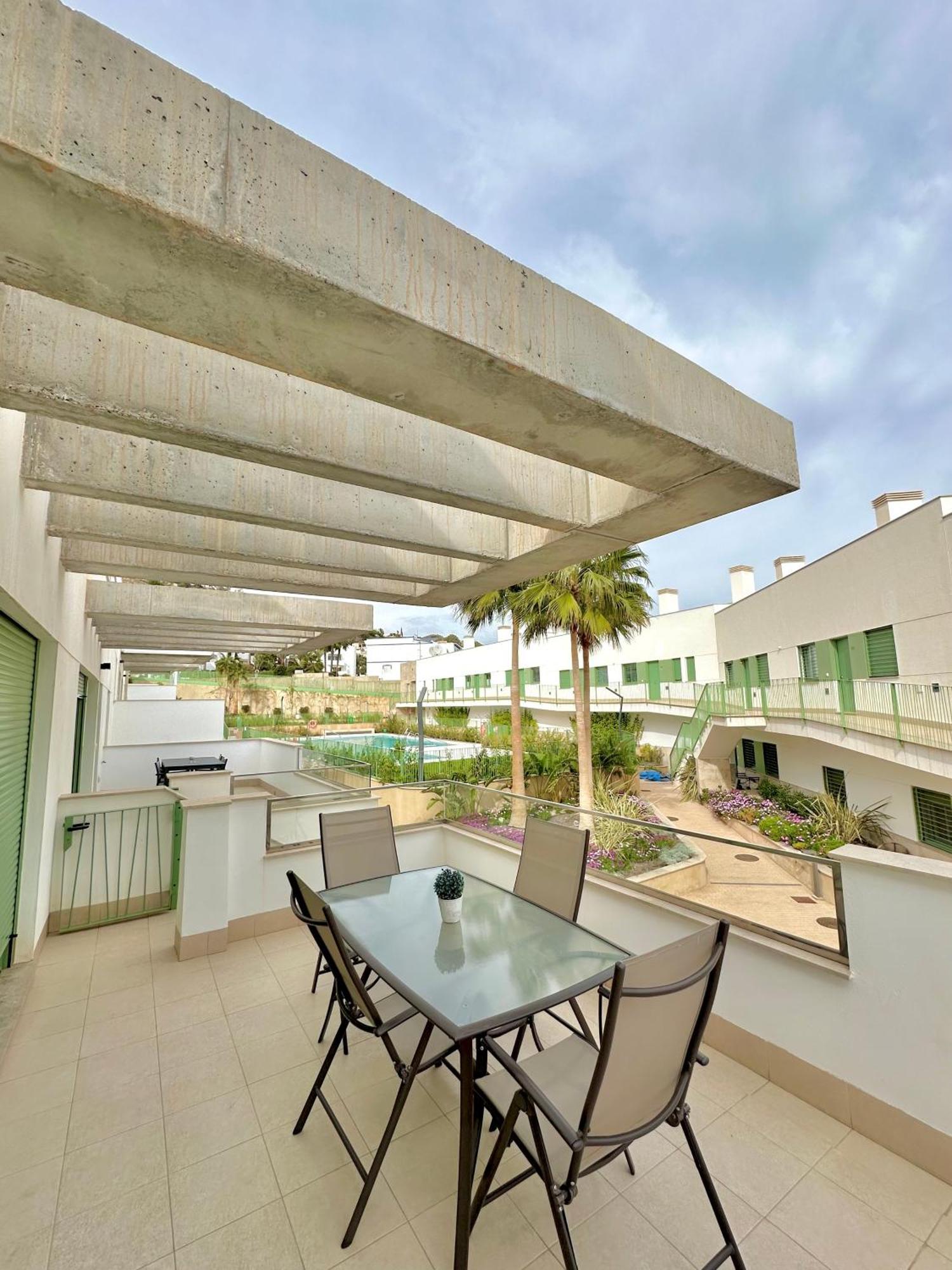 Ocean Apartament !! 1ª Linea Del Mar, Piscina, Parking, Wifi Mojácar Eksteriør billede